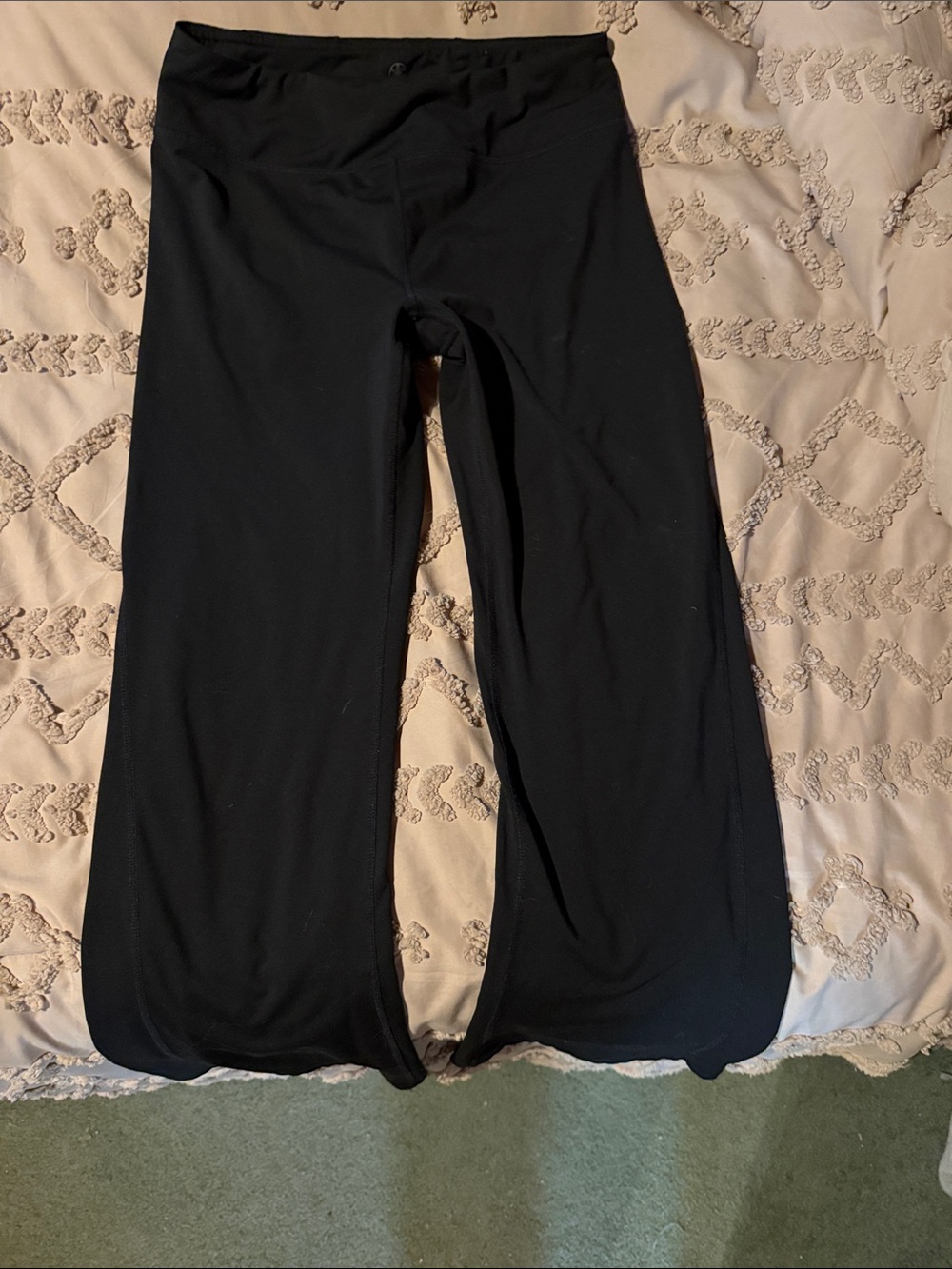 GAIAM Black Wide-Leg Yoga Pants